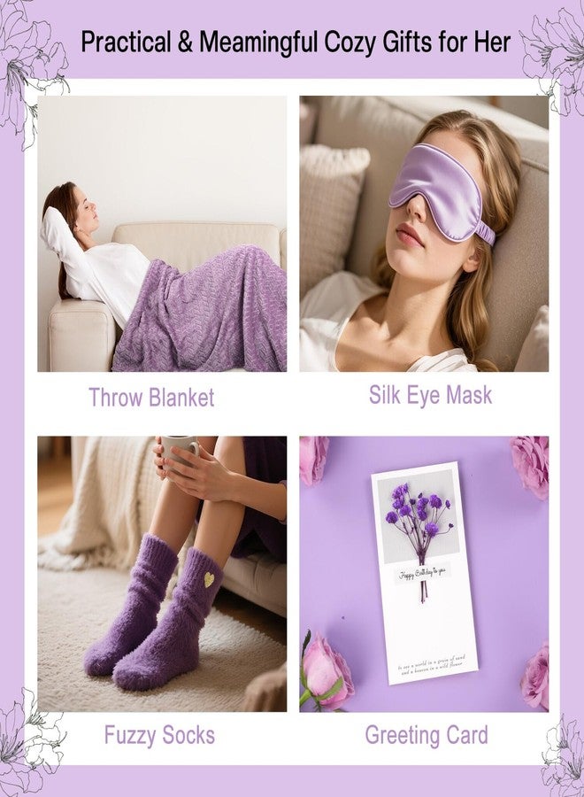Ithmahco Birthday Gifts for Women Friendship Unique, Happy Birthday Gifts Basket for Women Mom Sister Best Friend Her Wife Girlfriend Daughter Aunt Coworker Boss, Bath Sets Spa Gift Baskets - Image 4
